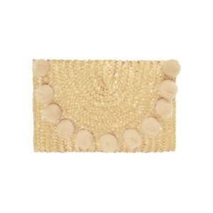 Strandclutch beige