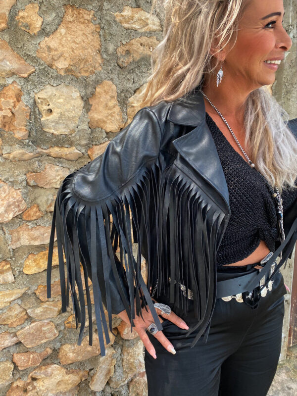 Fringe jacket