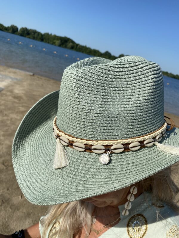 Shell hat blush boutique