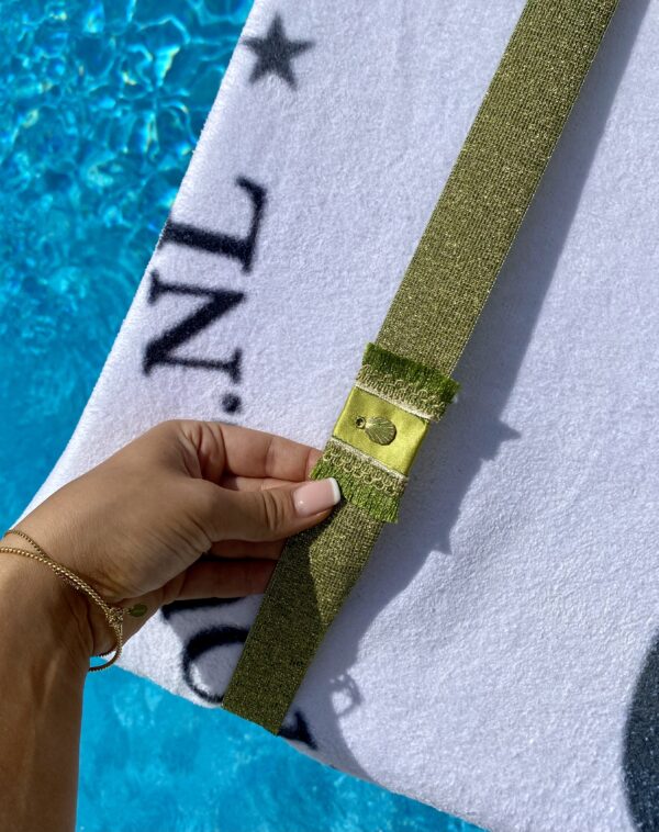 beach strap groen blush boutique